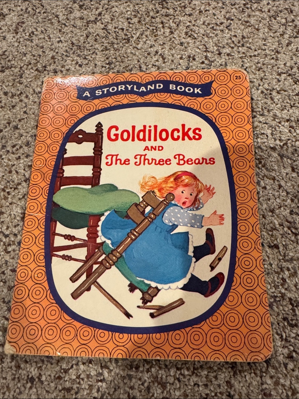 Goldilocks and The Three Bears - Orange Storyland Kids Book